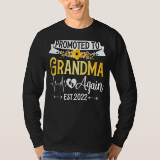 Befördert zu Großmutter 2022 Muttertag T-Shirt