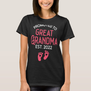 Befördert zu Großmutter 2022 neues Oma Baby an T-Shirt