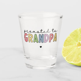 Befördert zu Großvater New Opad zu Geschenken Schnapsglas
