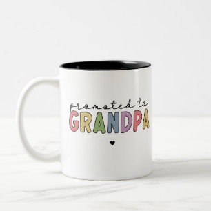 Befördert zu Großvater New Opad zu Geschenken Zweifarbige Tasse