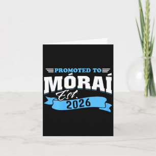 Befördert zu Morai Est 2026 neue Oma wird 26 Karte