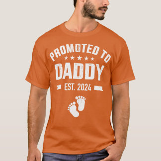 Befördert zu neuen Papa 2024 bald Vater Väter werd T-Shirt