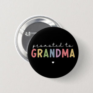 Befördert zu Oma New Oma als Geschenke Button