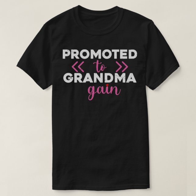 Befördert zu Oma wieder neue Nana Granny Mütter T-Shirt (Design vorne)