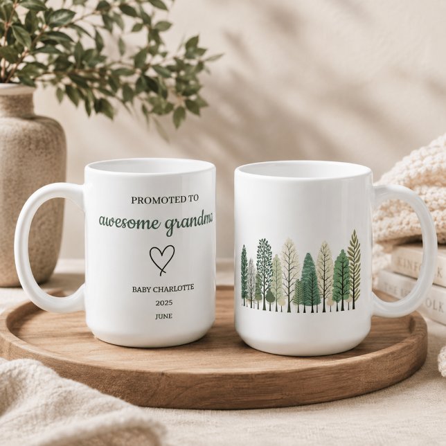 Befördert zu Phantastischer Opa-personalisierter M Kaffeetasse (Von Creator hochgeladen)