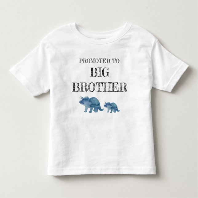Befördert zum Big Brother Dinosaur T - Shirt (Vorderseite)