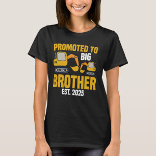 Befördert zum Großen Bruder 2025 Bauausgraben T-Shirt