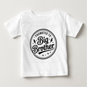 Befördert zum großen Bruder Kleinkind - Jungen Din Baby T-shirt
