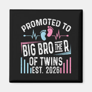 Befördert zum großen Bruder von Twins Est 2026 Bab Magnet