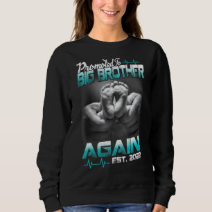 Befördert zum großen Bruder wieder 2022 Schwangers Sweatshirt