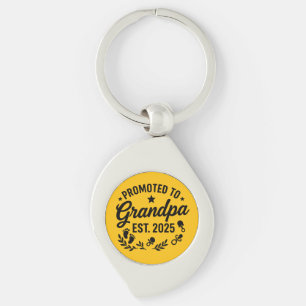 Befördert zum Großvater EST. 2025 Schlüsselanhänger