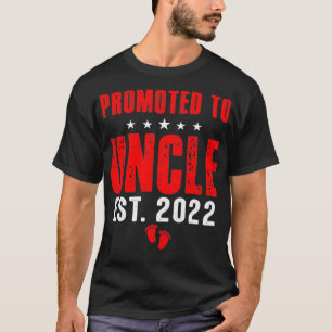 Befördert zum Onkel 2022 Funny ersten Onkel T-Shirt