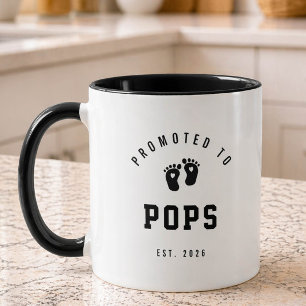 Befördert zum Opa Neuer Opa Becher Tasse