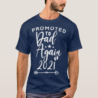 Befördert zum Vater 2021 Sonnige Väter Tag 2021 T-Shirt