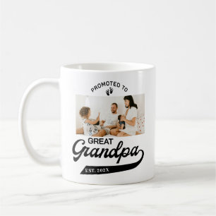 Befördert zur Großen GrandPa-Schwangerschaftsankün Kaffeetasse