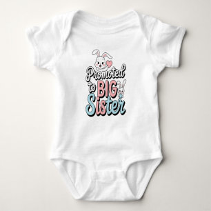 befördert zur großen Schwester Baby Strampler