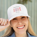 Befördert zur Tante EST 2025 | New Tunt Gift Truckerkappe<br><div class="desc">Feiern Sie die spannende Werbeaktion mit diesem stilvollen "Promoted to Tante EST 2025" LKW-Hut! Mit seiner sanften Pastellfarbenpalette und seinem feinen Textdesign ist es das perfekte Accessoire für die Ankündigung Ihres neuen Titels bei Babyduschen, Ansammlungen oder lässigen Alltagsbekleidung. Macht ein nachdenkliches und unterhaltsames Geschenk für Ersttanten, Gender-Enthüllungen oder Schwangerschaftsankündigungen. Leicht,...</div>