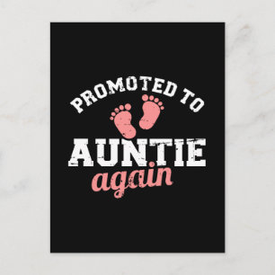 Befördert zur Tante wieder Postkarte