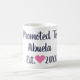 Befördert zur Tasse der abuela Marine & Pink