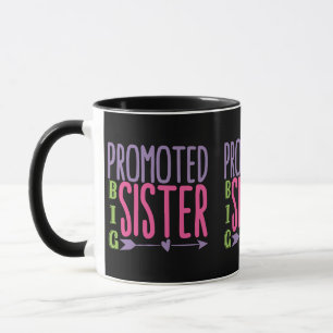 Beförderte große Schwester - Große Schwester enthü Tasse