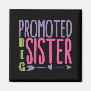 Beförderte große Schwester - Große Schwester Revea Magnet
