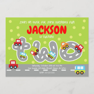 Beförderung 2. Geburtstag Einladung