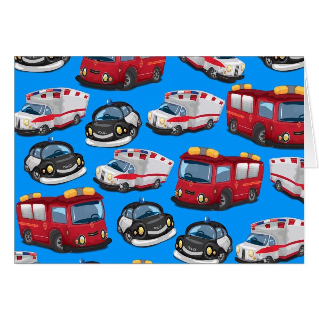 Beförderung von Polizei, Ambulanz und Feuerwehr (Vorderseite (Horizontal))