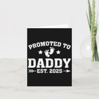 Beförderung zu Daddy Est 2025 bald zu neuen Dad Fa