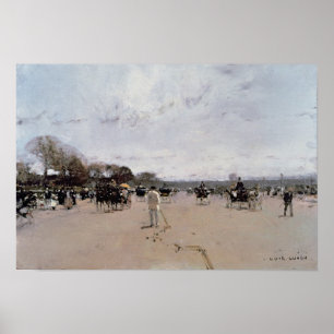 Beförderungen auf den Champs Elysees Poster