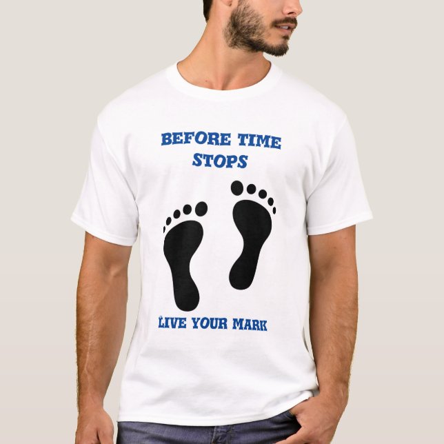  before time stops T-Shirt (Vorderseite)