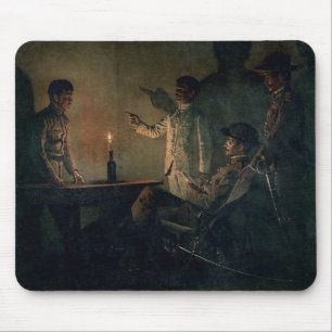 Befragung eines Fahnenflüchtigers Mousepad