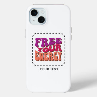 Befreie deine Energie - Lebendiges Retro Case-Mate iPhone Hülle