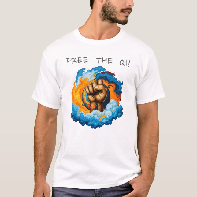 Befreien Sie die Qi! - T-Shirt (Vorderseite)