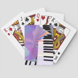 Befreiung der Keyboard-Musik Spielkarten