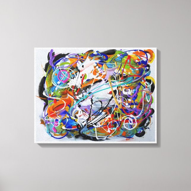 Befreiung - Kunst von Galina - Leinwanddruck (Vorderseite)