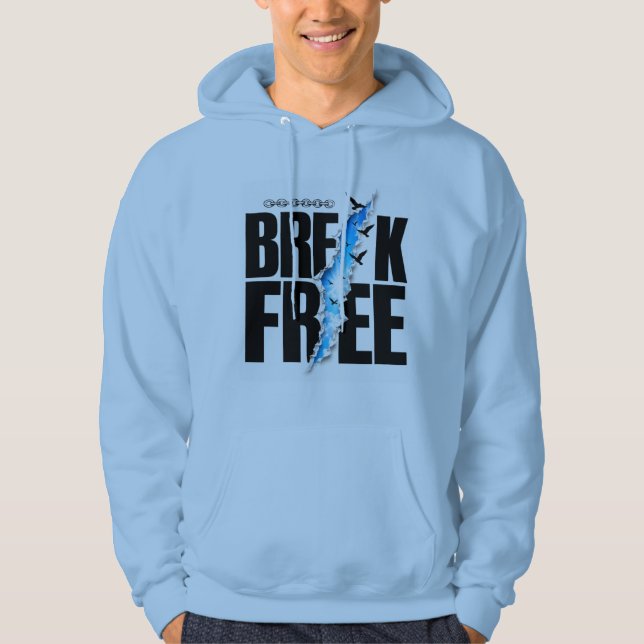 Befreiungs-T-Shirt Hoodie (Vorderseite)