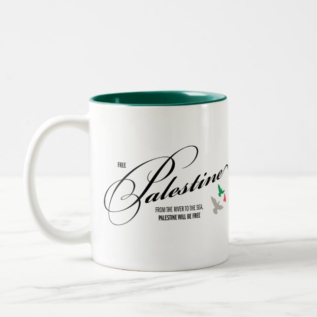 Befreiungstiger: Tasse "Freie Palästina" (Links)