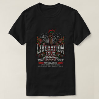 Befreiungstour 1865 Juneteenth Gedenk- Vintage T-Shirt