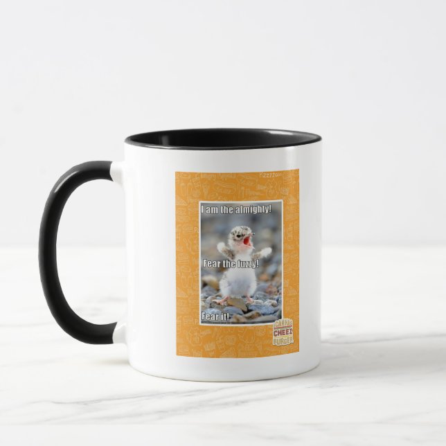 Befürchten Sie das flockige! Tasse (Links)