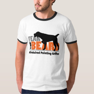 Befürchten Sie den Bart - das Drahthaar, das T-Shirt