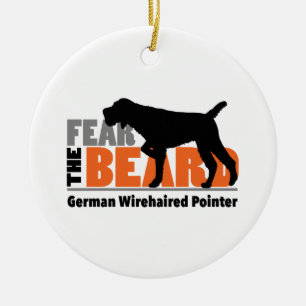 Befürchten Sie den Bart - deutschen Keramik Ornament