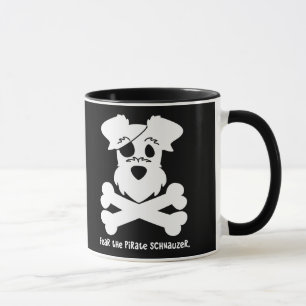Befürchten Sie den PiratSchnauzer Tasse