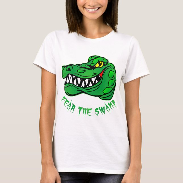 Befürchten Sie den Sumpf-Alligator T-Shirt (Vorderseite)