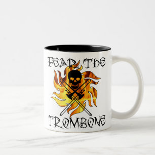 Befürchten Sie den Trombone Zweifarbige Tasse
