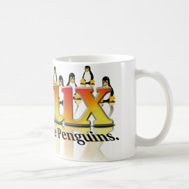 Befürchten Sie nicht die Pinguine Tasse (Rechts)