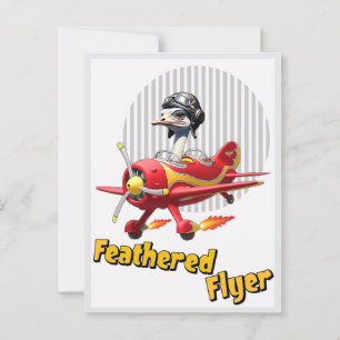 " BEFÜRCHTTER FLYER " POSTKARTE