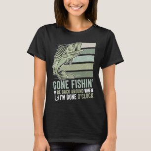 Begeben Sie sich zurück, wenn ich um die Uhr ferti T-Shirt