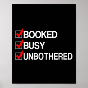 Begebene und ungestörte Unternehmermotivation Poster