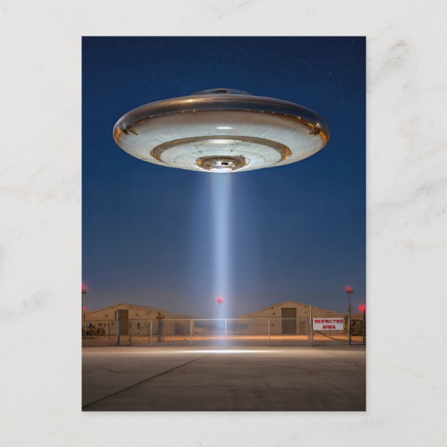 Begegnung des dritten Typs: Zone 51 Postkarte (Vorderseite)