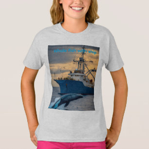 Begegnung in der Tiefe: Blauwal trifft OcenT-Shirt T-Shirt